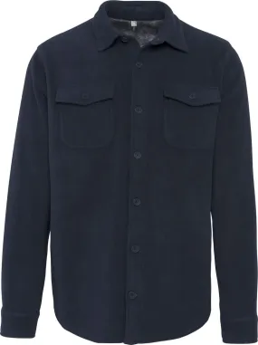 Surchemise en polaire doublée sherpa - K582 - bleu marine - homme 