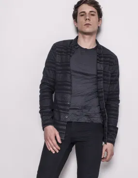 Surchemise noire homme