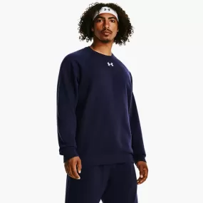 Sweat Under Armour Rival Fleece - Marine/Blanc - 1379755-410