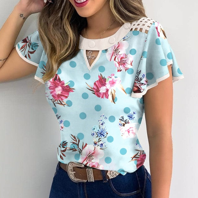 T-Shirt Hippie Petit-Pois & Fleurs
