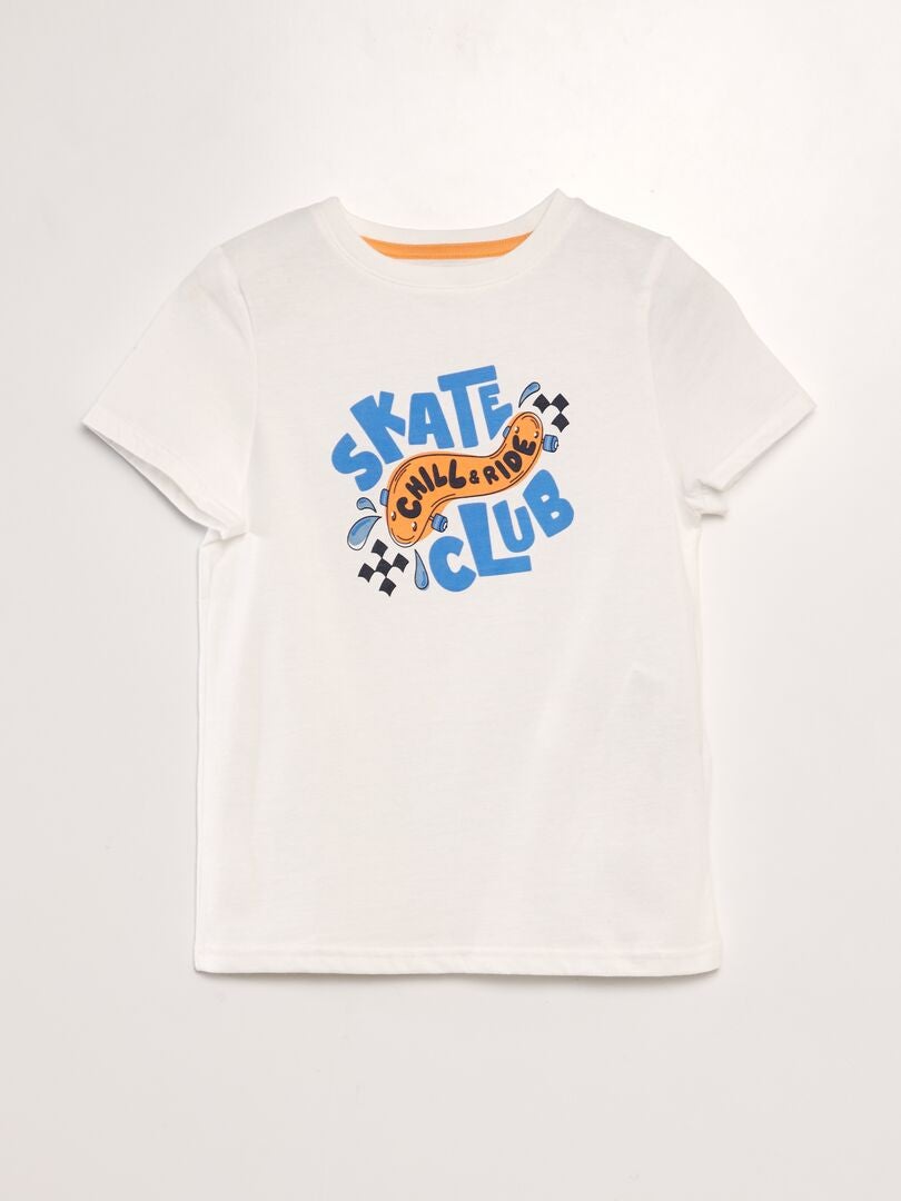 T-shirt imprimé - Blanc