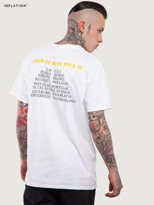 T-shirt Iron Maiden Metal Vintage Inflation pour homme