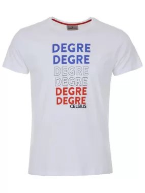 T-shirt manches courtes homme CEGRADE - DEGRE CELSIUS - Blanc
