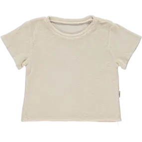 T-SHIRT ORGEAT ÉPONGE Almond Milk