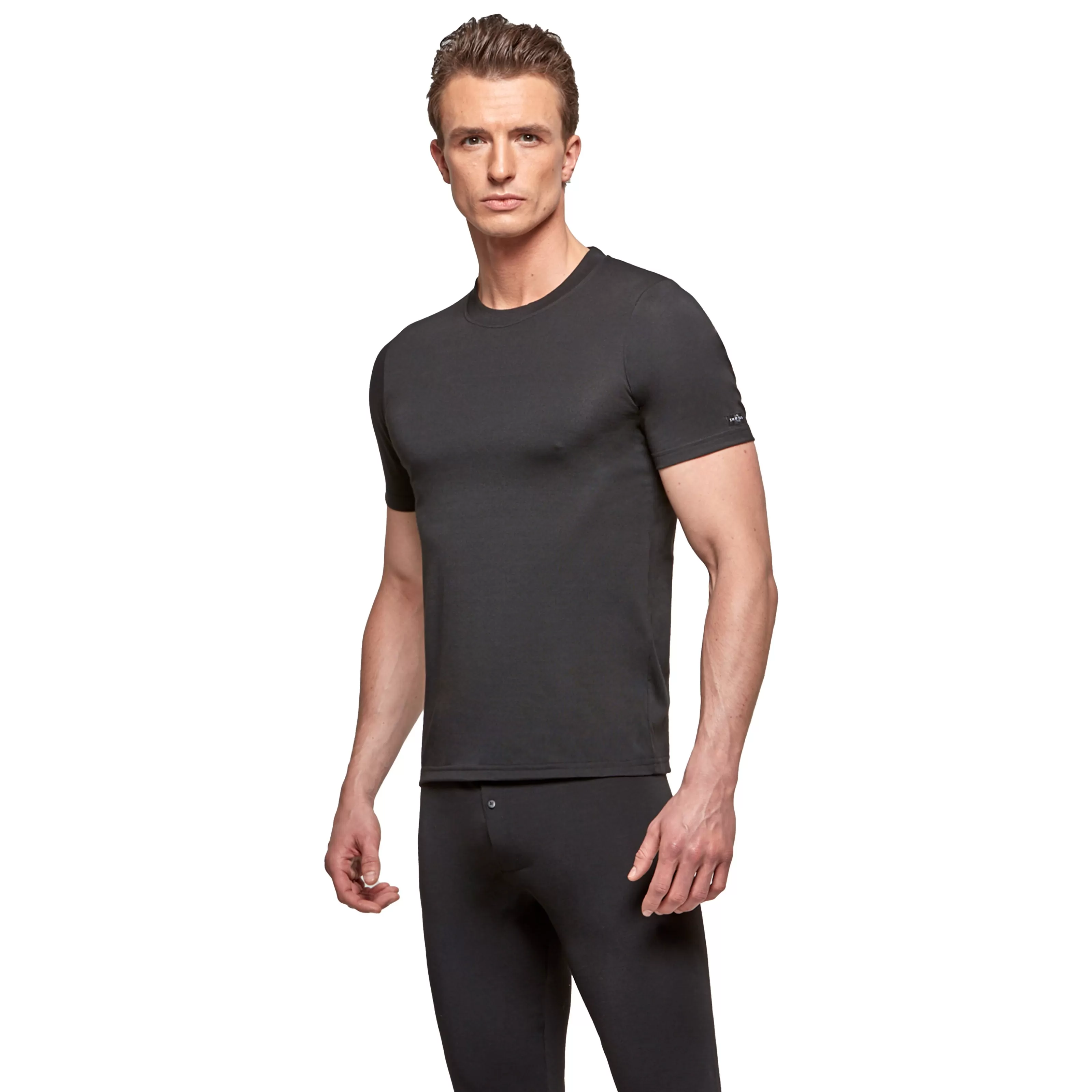 T-shirt thermo manches courtes - noir - Impetus : vente de Thermiqu...