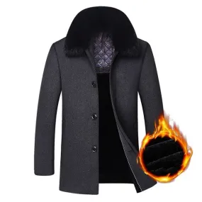 Trench coat en laine homme - Look Homme