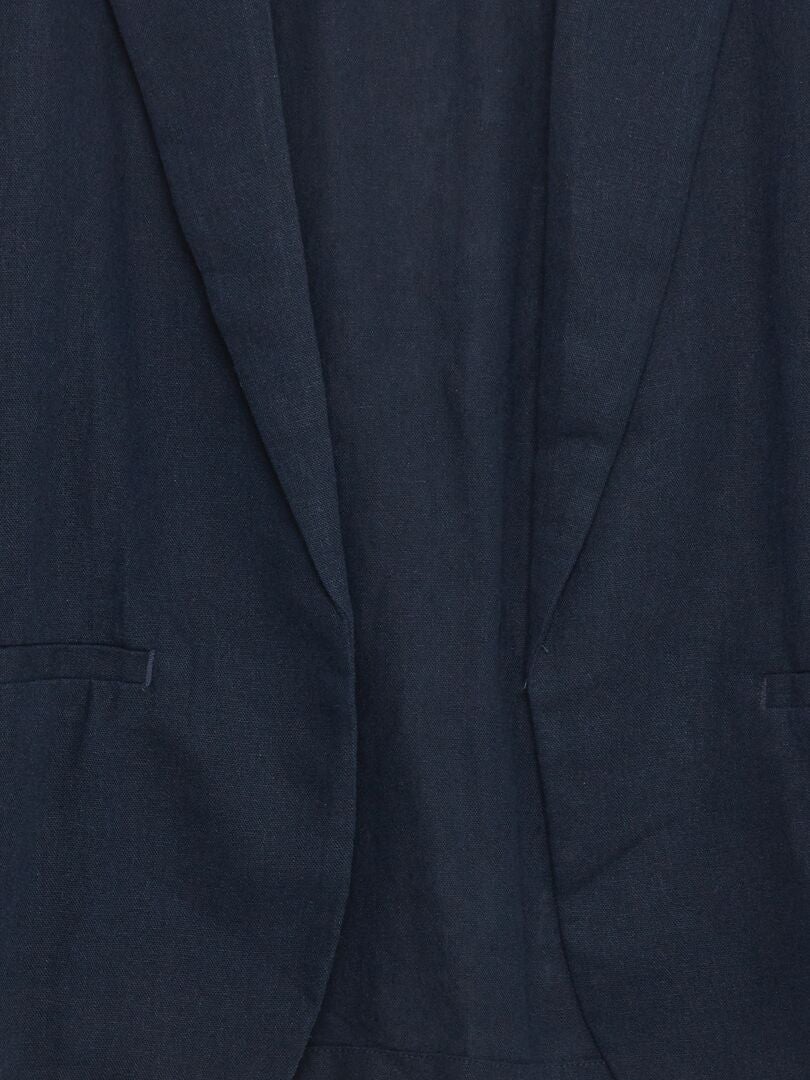 Veste blazer en lin 'JDY' - Bleu