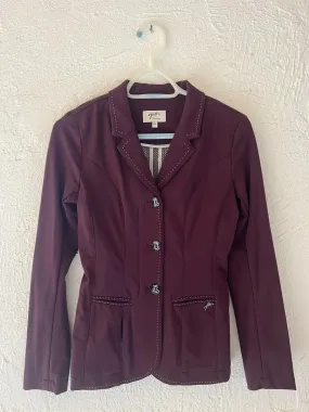 Veste concours prune Pénélope Leprevost