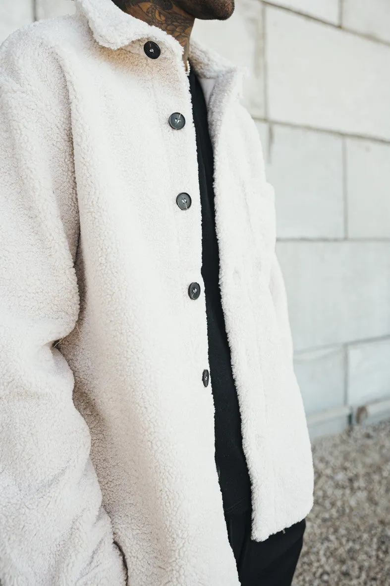 Veste effet peau de mouton