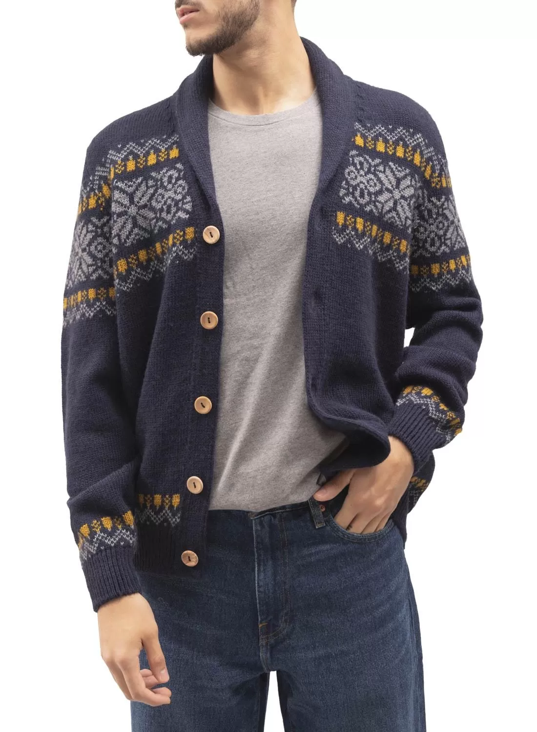Veste Klout Natal Bleu pour Homme