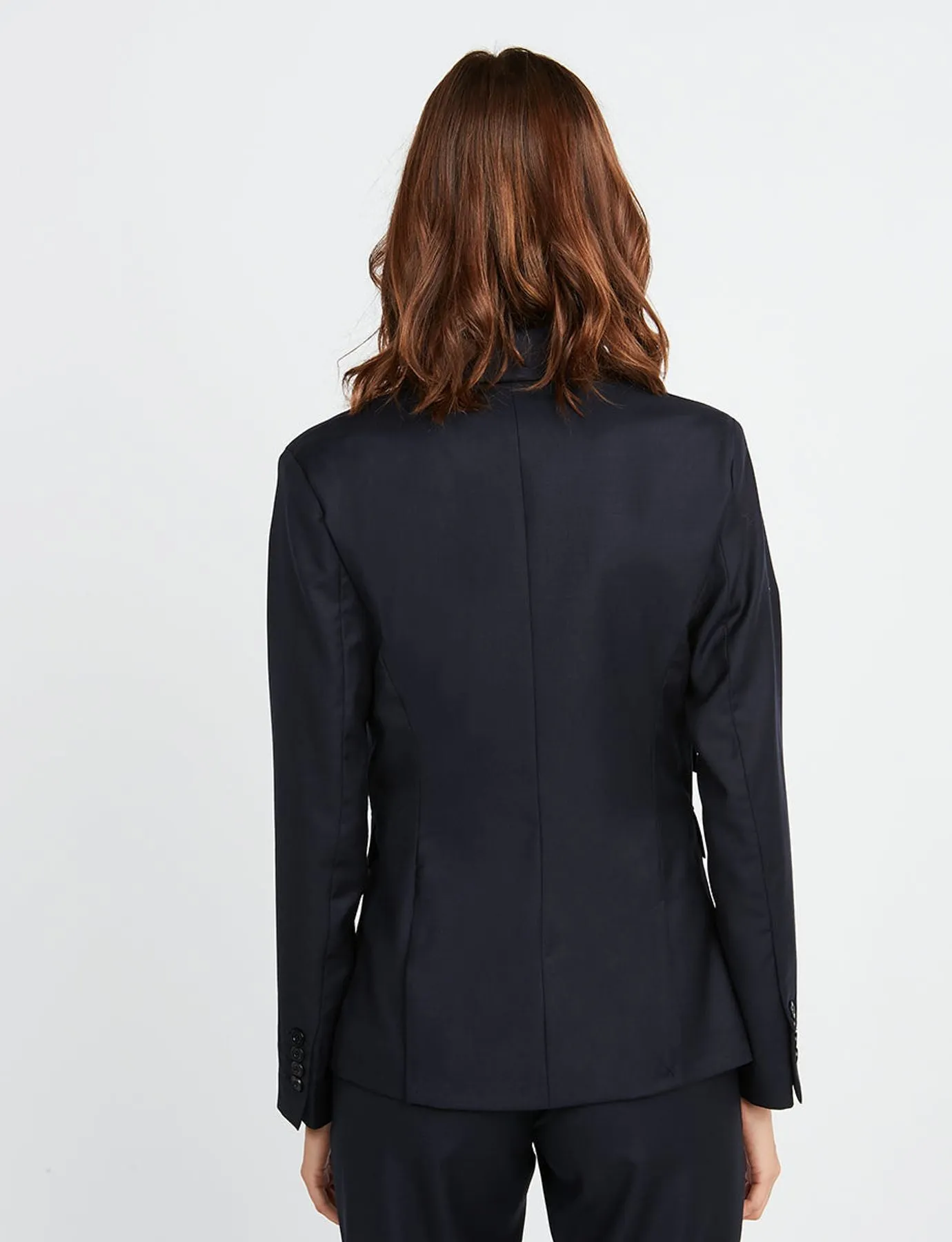 Veste Maurice laine bleu marine