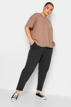 YOURS - Pantalon Chino Noir Coupe Droite